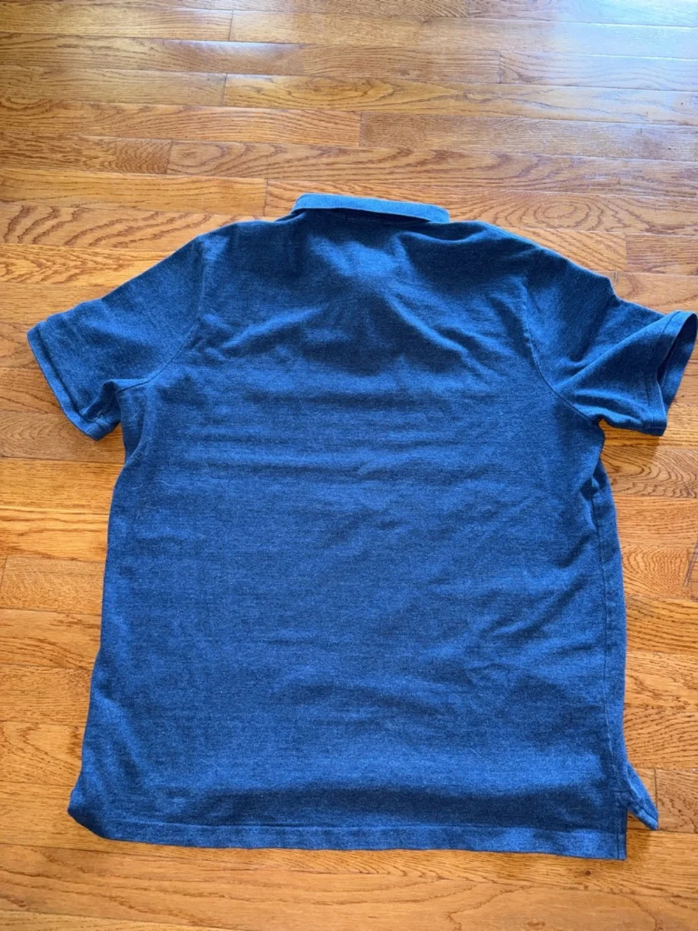 Polo by Ralph Lauren Navy Blue Polo with Red Logo - Picture 4 of 4